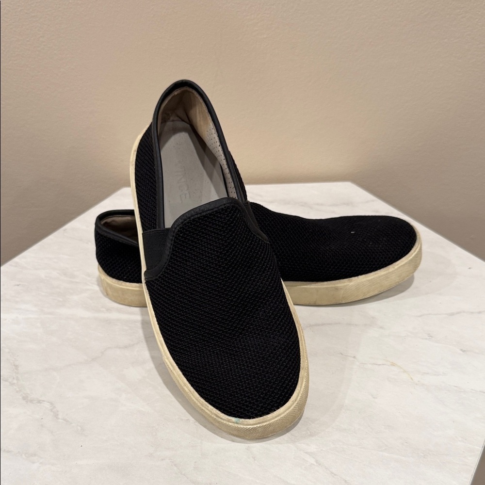 🔥Vince Black Slip-On Shoes🔥